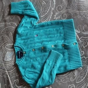 The Polo Ralph Lauren cardigan, size 2T, toddler girl.